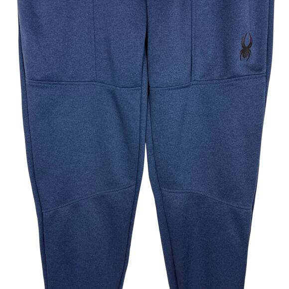 Spyder Active Proweb Pants Mens Small Navy Blue Mid-Rise Elastic Waist Pull On - Picture 4 of 15